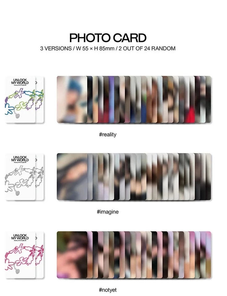 [Pre-Order] FROMIS_9 - UNLOCK MY WORLD (1ST ALBUM) - Swiss K-POPup