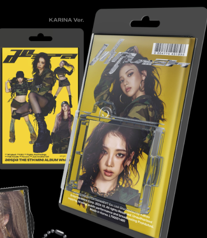 aespa 5th Mini Album [Whiplash] (SMini Ver.) - Swiss K-POPup