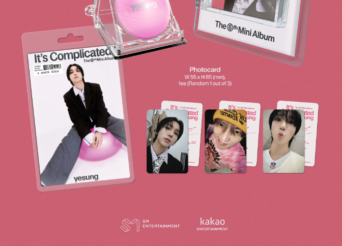 YESUNG 6th Mini Album [It's Complicated] (SMini Ver.) - Swiss K-POPup