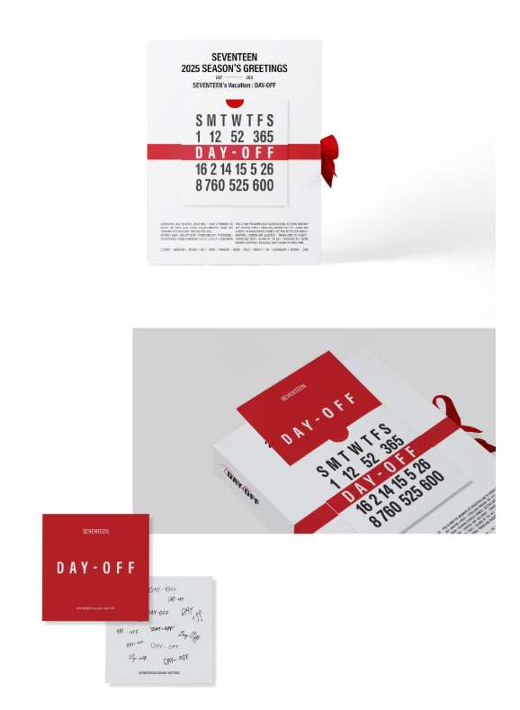 SEVENTEEN 2025 SEASON'S GREETINGS - Swiss K-POPup