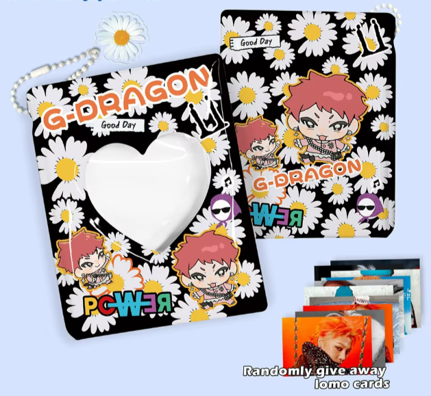 G-DRAGON - MINI PHOTO CARD BINDER - Swiss K-POPup