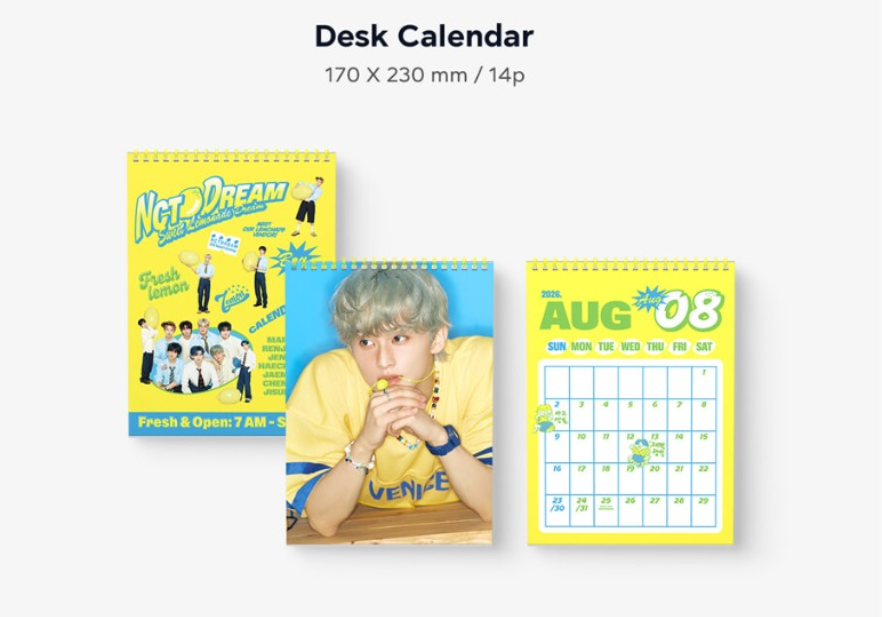 [PRE-ORDER] NCT DREAM 2026 SEASON'S GREETINGS - Swiss K-POPup