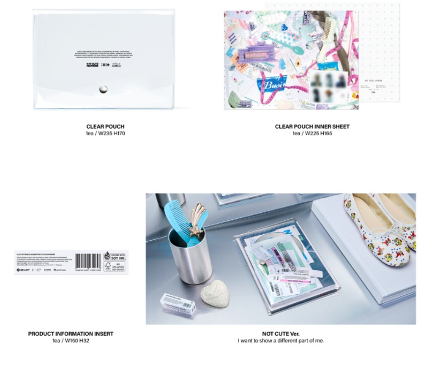 [PRE-ORDER] ILLIT 1st Single Albume [NOT CUTE ANYMORE] - Swiss K-POPup