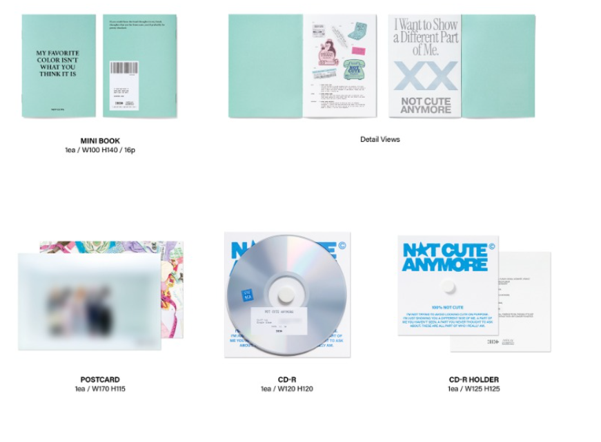 [PRE-ORDER] ILLIT 1st Single Albume [NOT CUTE ANYMORE] - Swiss K-POPup