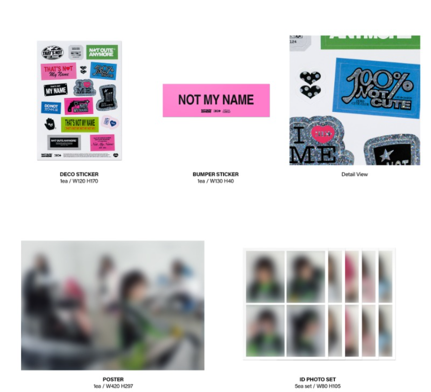 [PRE-ORDER] ILLIT 1st Single Albume [NOT CUTE ANYMORE] - Swiss K-POPup