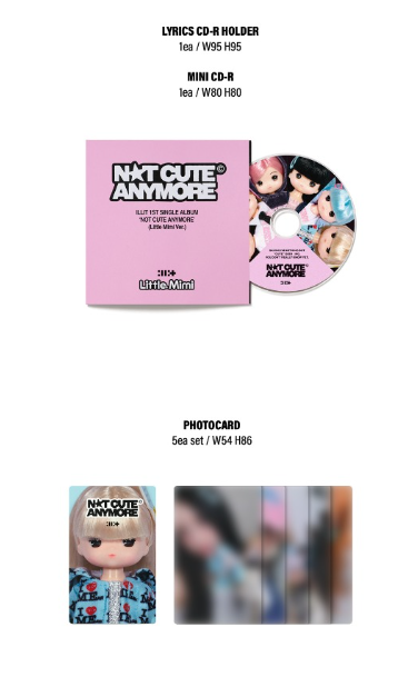 [PRE-ORDER] ILLIT 1st Single Albume [NOT CUTE ANYMORE] (Little Mimi Ver.) - Swiss K-POPup