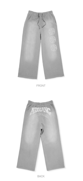 BTS] WORLD TOUR ARIRANG - OFFICIAL HOODIE & PANTS SET-UP (GRAY