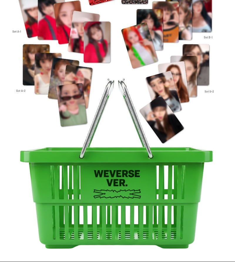 LE SSERAFIM 1st Single Album [SPAGHETTI] (Weverse Albums Ver.) - Swiss K-POPup