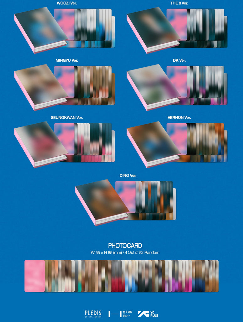 SEVENTEEN 12th Mini Album [SPILL THE FEELS] (CARAT Ver.) (MEMBER CHOOSING POSSIBLE) (Special Gift : Circle Photocard 1 ea) - Swiss K-POPup