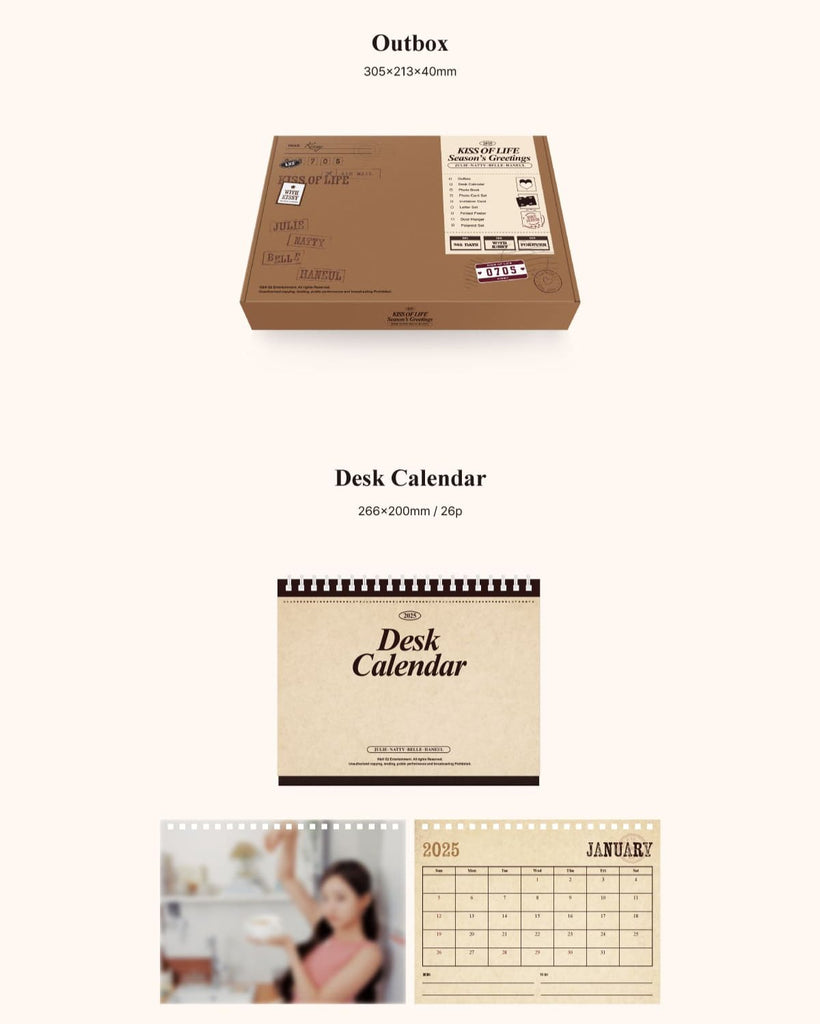 KISS OF LIFE 2025 Season's Greetings - Swiss K-POPup