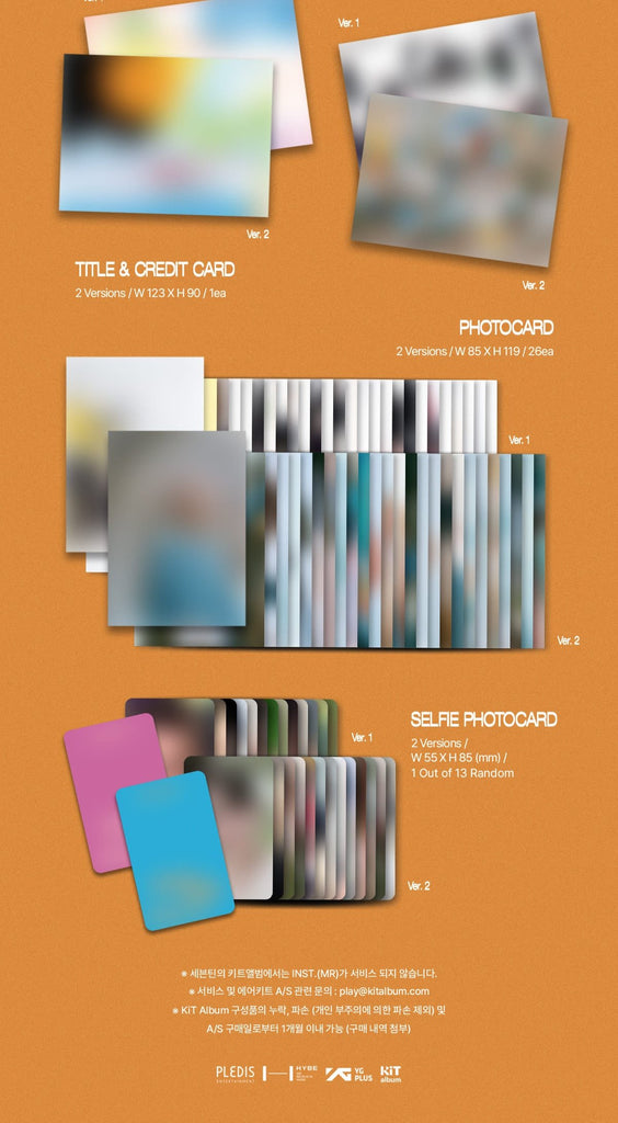 SEVENTEEN - SEVENTEEN (12TH MINI ALBUM) KIT VER. - Swiss K-POPup