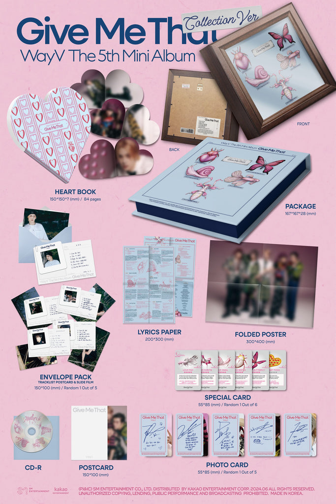 [Pre-Order] WAYV - [GIVE ME THAT] (5TH MINI ALBUM) - Swiss K-POPup
