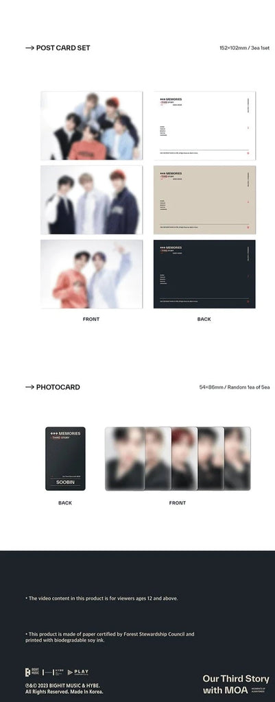 [PRE-ORDER] TXT - MEMORIES THIRD STORY DIGITAL CODE - Swiss K-POPup