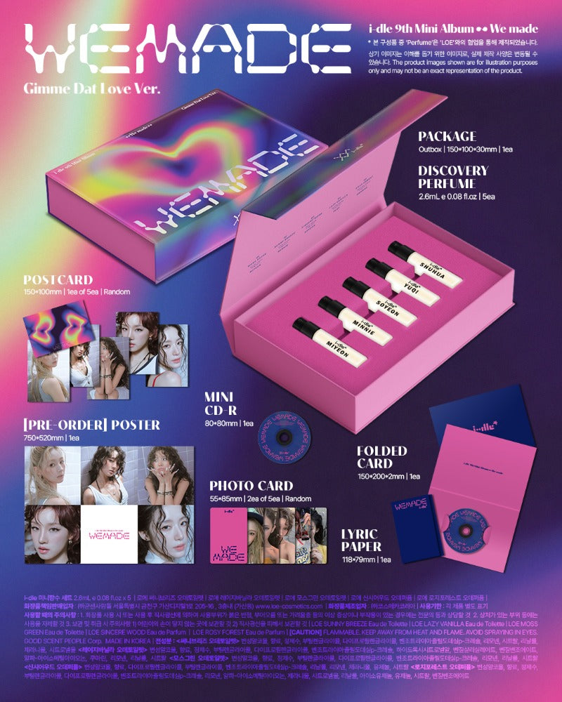 G)I-DLE ALBUMS – Swiss K-POPup