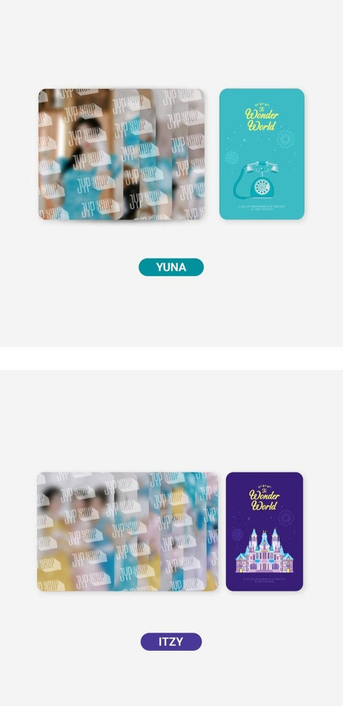 ITZY - TO WONDER WORLD - TRADING CARD - Swiss K-POPup
