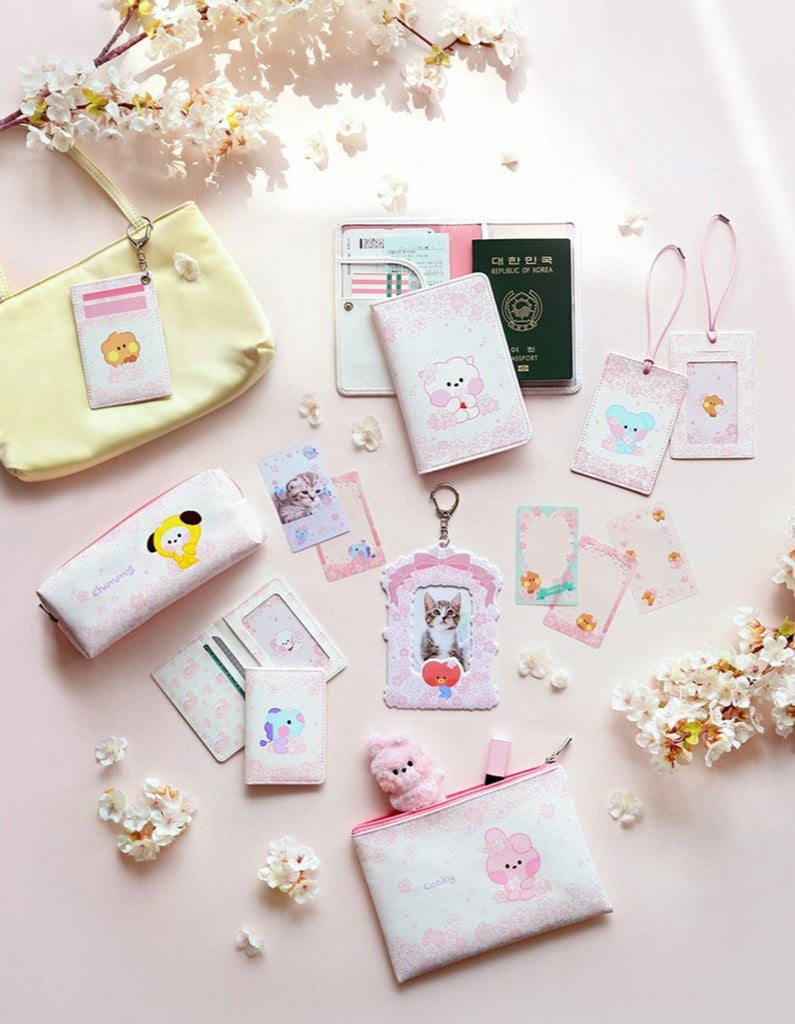 BT21 OFFICIAL MININI PHOTO CARD FRAME CHERRY BLOSSOM - Swiss K-POPup
