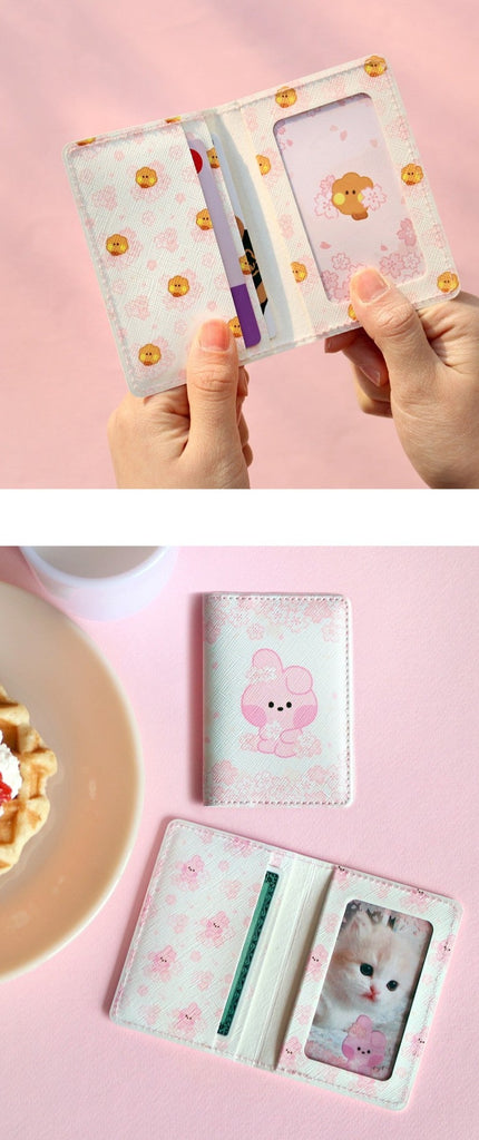 BT21 OFFICIAL MININI CARD CASE CHERRY BLOSSOM - Swiss K-POPup