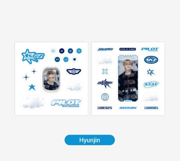 [PRE-ORDER] STRAY KIDS - 3RD FAN MEETING PILOT FOR 5 STAR OFFICIAL MD - SMARTPHONE DECO SET - Swiss K-POPup