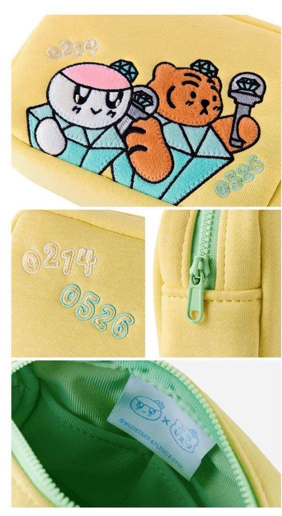 [PRE-ORDER] SEVENTEEN [BONGBONGEE X MUZIK TIGER] POUCH - Swiss K-POPup
