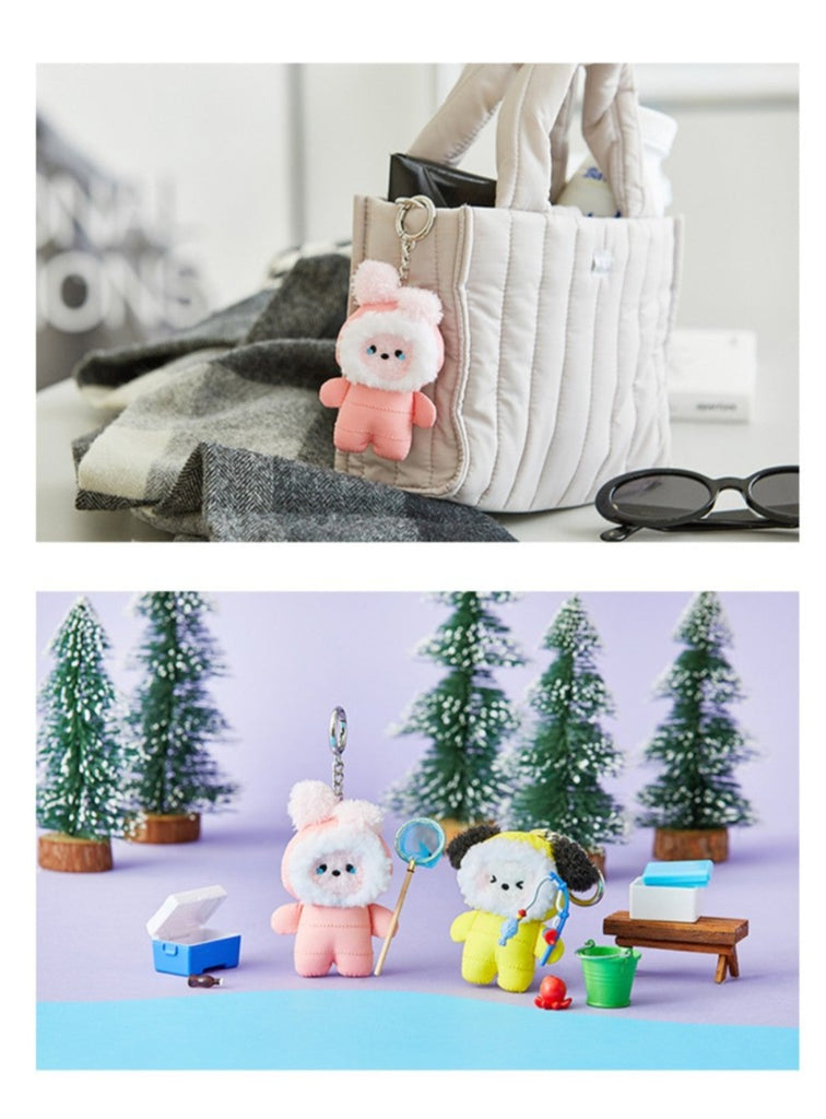 BT21 OFFICIAL MINI MININI WINTER DOLL KEYRING (LF) - Swiss K-POPup