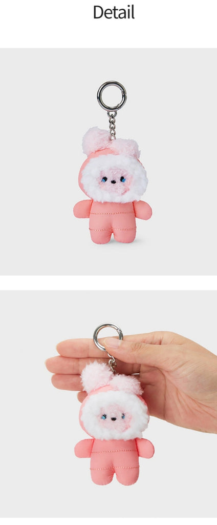 BT21 OFFICIAL MINI MININI WINTER DOLL KEYRING (LF) - Swiss K-POPup