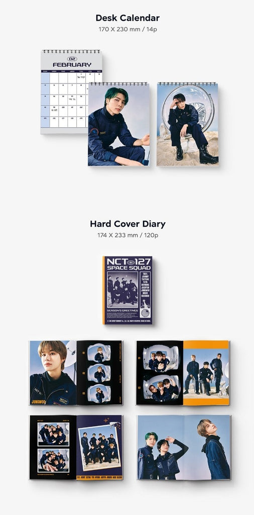 [PRE-ORDER] [PHOTO CARD EVENT] NCT 127 2024 SEASON'S GREETINGS - Swiss K-POPup