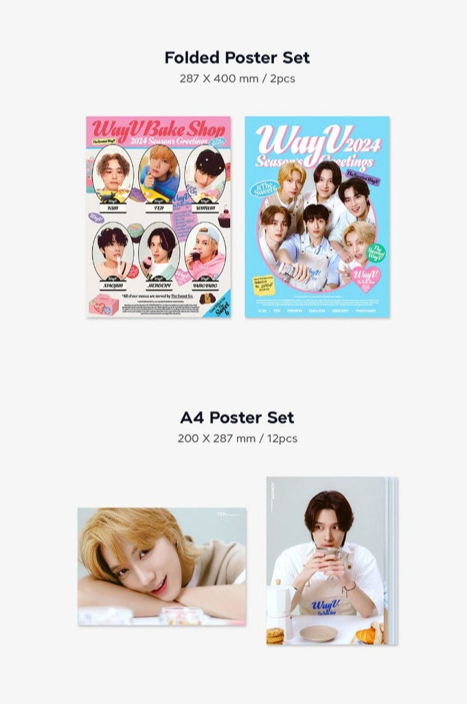 [PRE-ORDER] [PHOTO CARD EVENT] WAYV 2024 SEASON'S GREETINGS - Swiss K-POPup