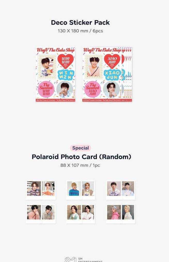 [PRE-ORDER] [PHOTO CARD EVENT] WAYV 2024 SEASON'S GREETINGS - Swiss K-POPup