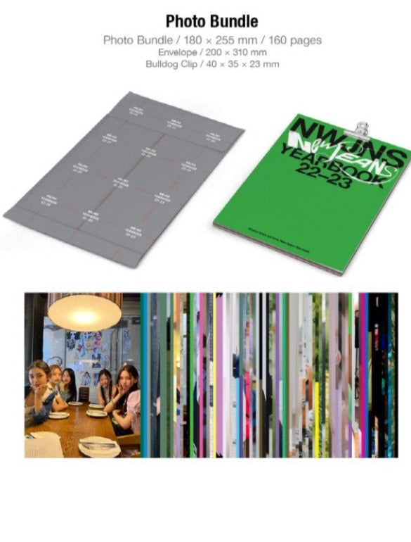 [Pre-Order] NEWJEANS - YEARBOOK 22-23 - Swiss K-POPup