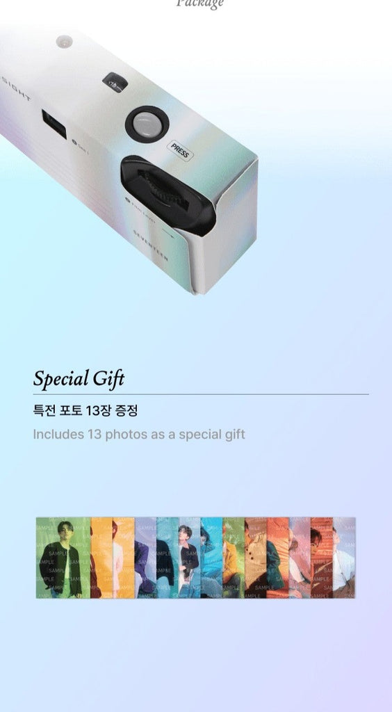 OFFICIAL SEVENTEEN [HYBE INSIGHT]  - THE DAYDREAM BELIEVERS FILM CAMERA - Swiss K-POPup