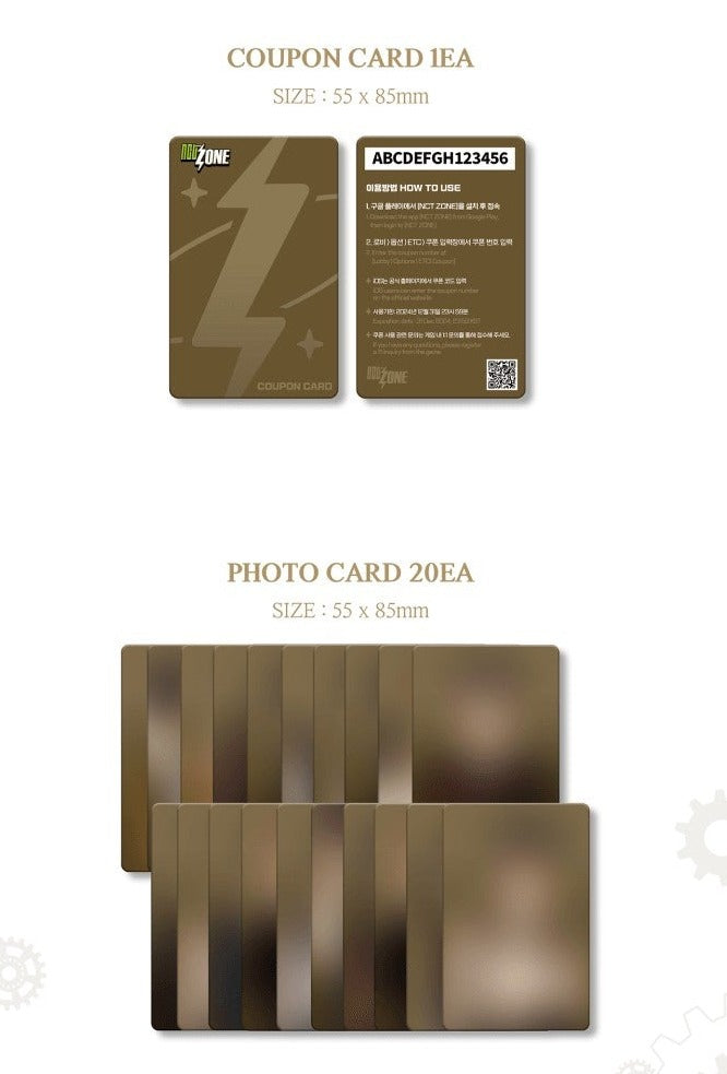 NCT - NCT ZONE COUPON CARD STEAMPUNK VER. - Swiss K-POPup
