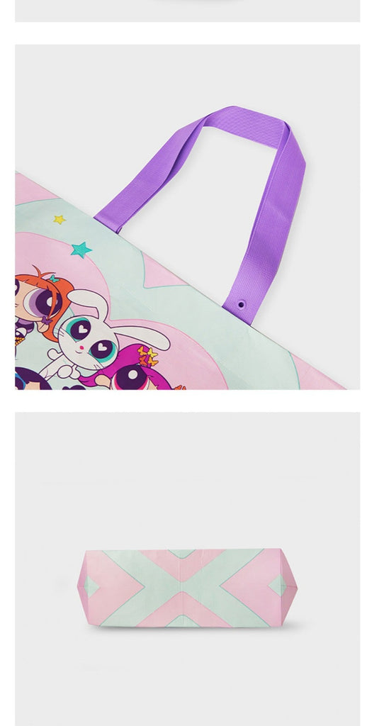OFFICIAL NEWJEANS  [THE POWERPUFF GIRLS] NJ REUSABLE BAG (L) - Swiss K-POPup