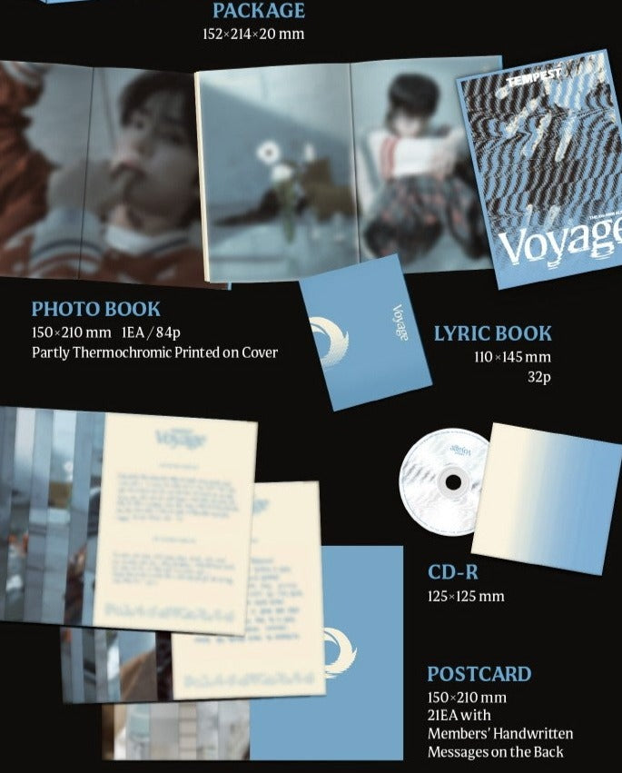 [Pre-Order] TEMPEST - [TEMPEST VOYAGE] (5TH MINI ALBUM) - Swiss K-POPup