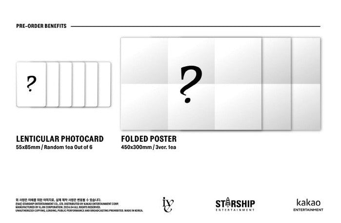 [Pre-Order] IVE - 2ND EP [IVE SWITCH] - Swiss K-POPup