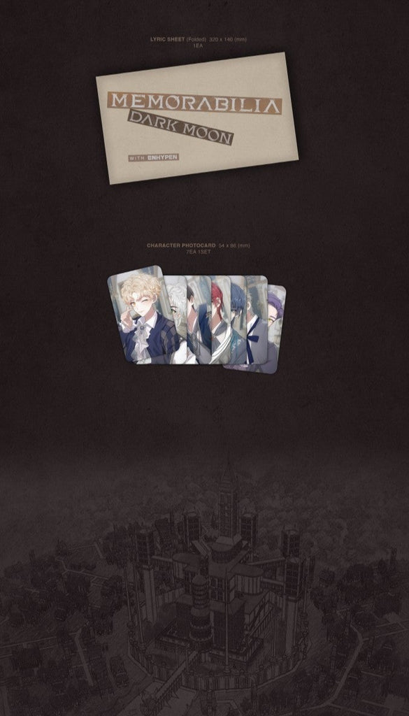 [Pre-Order] ENHYPEN - DARK MOON SPECIAL ALBUM [MEMORABILIA] (VARGR VER.) - Swiss K-POPup