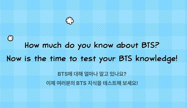 BTS QUIZ BOOK - Swiss K-POPup