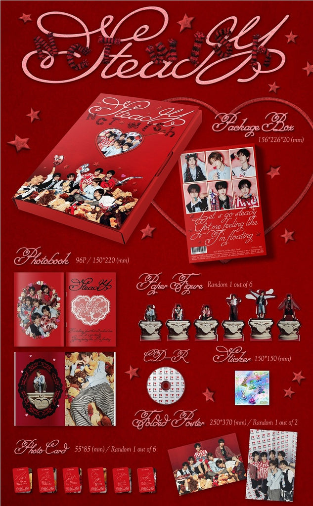 NCT WISH 1st Mini Album [Steady] (Photobook Ver.) (Special Gift : Photocard 1 ea) - Swiss K-POPup