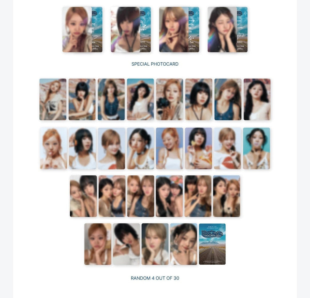 KISS OF LIFE [KISS ROAD IN SEOUL] TRADING CARD - Swiss K-POPup