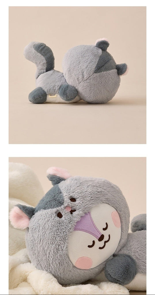 OFFICIAL BT21  BABY LYING DOLL FLUFFY (WE) - Swiss K-POPup