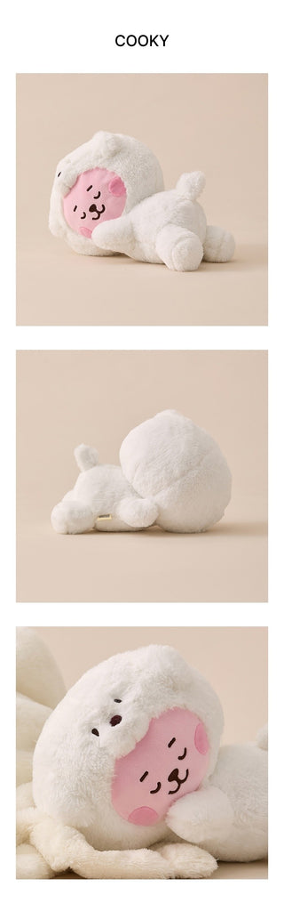 OFFICIAL BT21  BABY LYING DOLL FLUFFY (WE) - Swiss K-POPup
