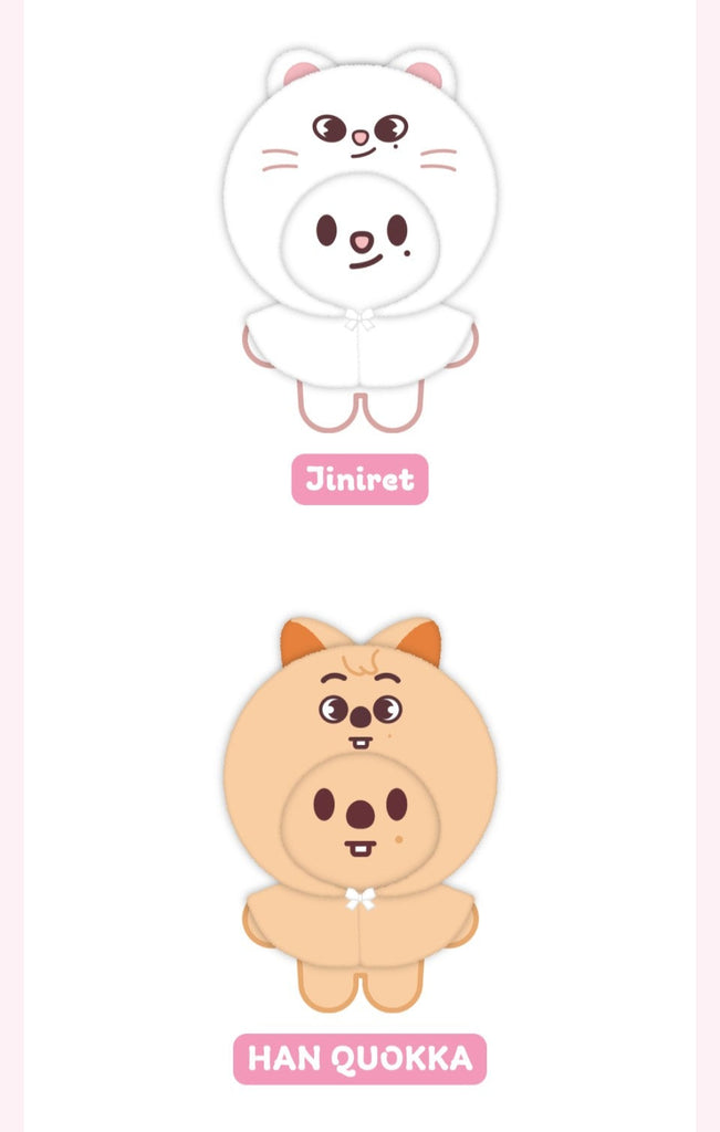 [Pre-Order] STRAY KIDS [SKZ 5'CLOCK] SKZOO 10CM PLUSH OUTFIT - Swiss K-POPup