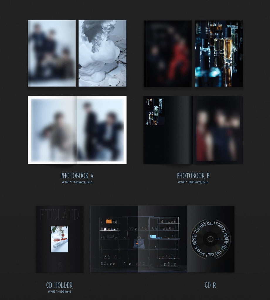FTISLAND 7th Album [Serious] - Swiss K-POPup