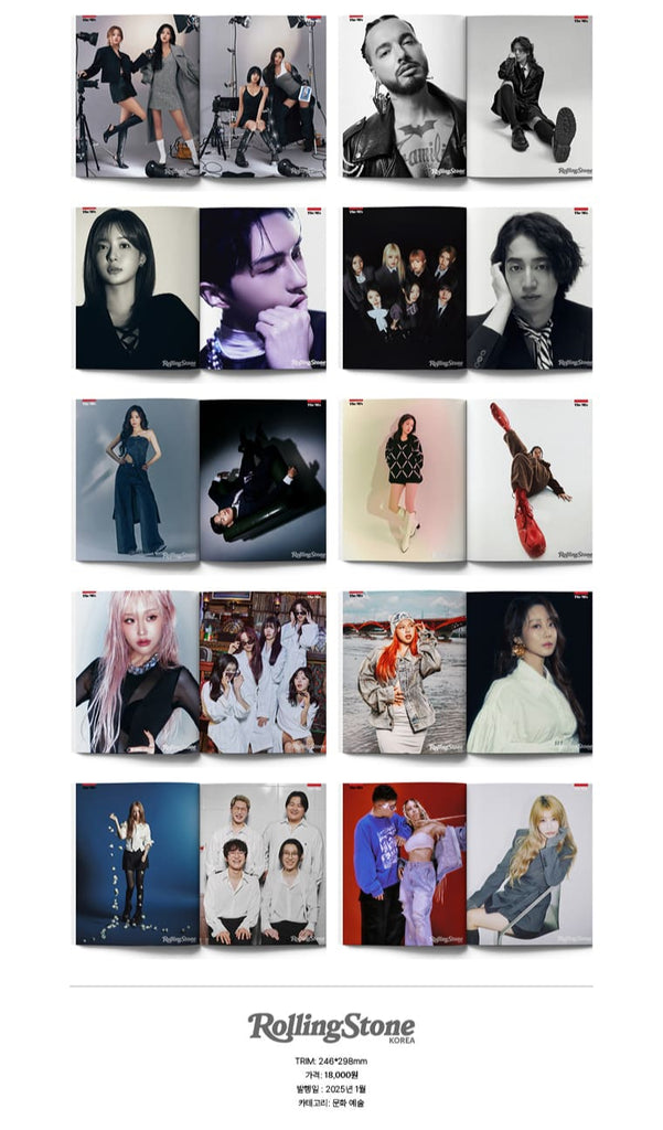 Rolling Stone Korea 13th Issue (Cover : SEVENTEEN MINGYU) - Swiss K-POPup