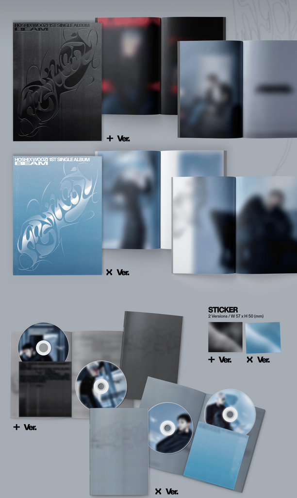 HOSHI X WOOZI 1st Single Album [BEAM] - Swiss K-POPup