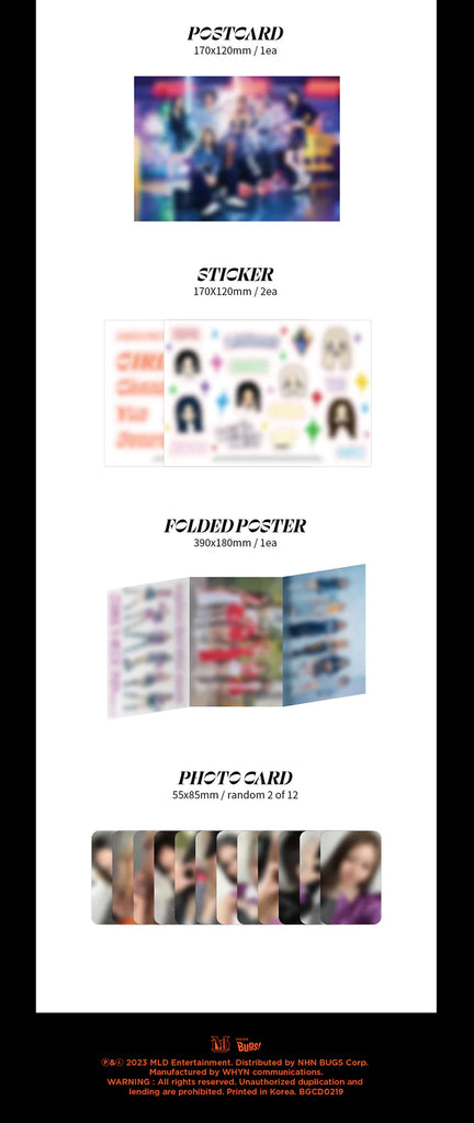 LAPILLUS - GIRL'S ROUND PART. 2 2ND MINI ALBUM - Swiss K-POPup