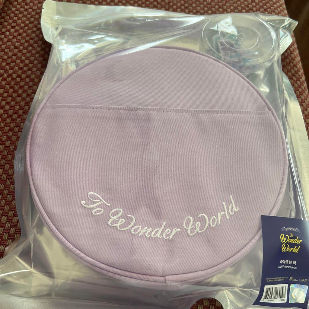 ITZY - TO WONDER WORLD - LIGHT RING BAG - Swiss K-POPup