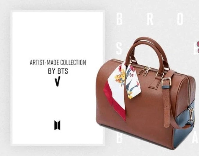 BTS Artist Made Collection V Taehyung Mute Boston Bag Genuine Official  Japan | eBay