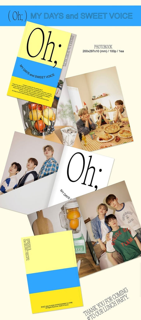 SEVENTEENUnit Photobook [Episode : Oh, My Days and Sweet Voice] - Swiss K-POPup