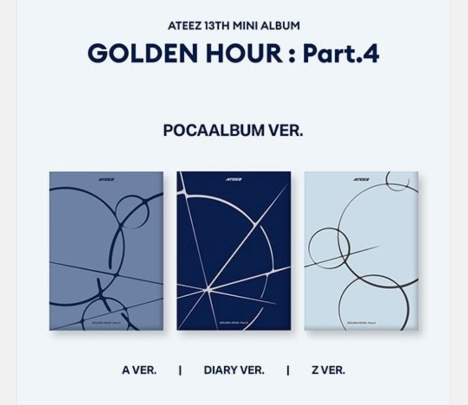 ATEEZ - GOLDEN HOUR : PART.4 (POCAALBUM VER.) – Swiss K-POPup