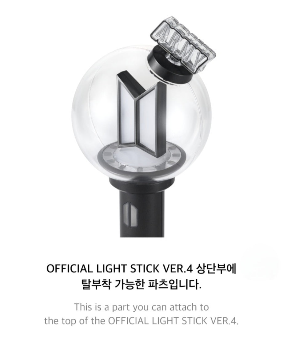 BTS OFFICIAL LIGHT STICK VER.4 PARTS (ARMY Ver.) – Swiss K-POPup